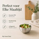 RVS Kommen Set – 10 stuks - My Green Deal