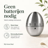 RVS Eierwekker - My Green Deal