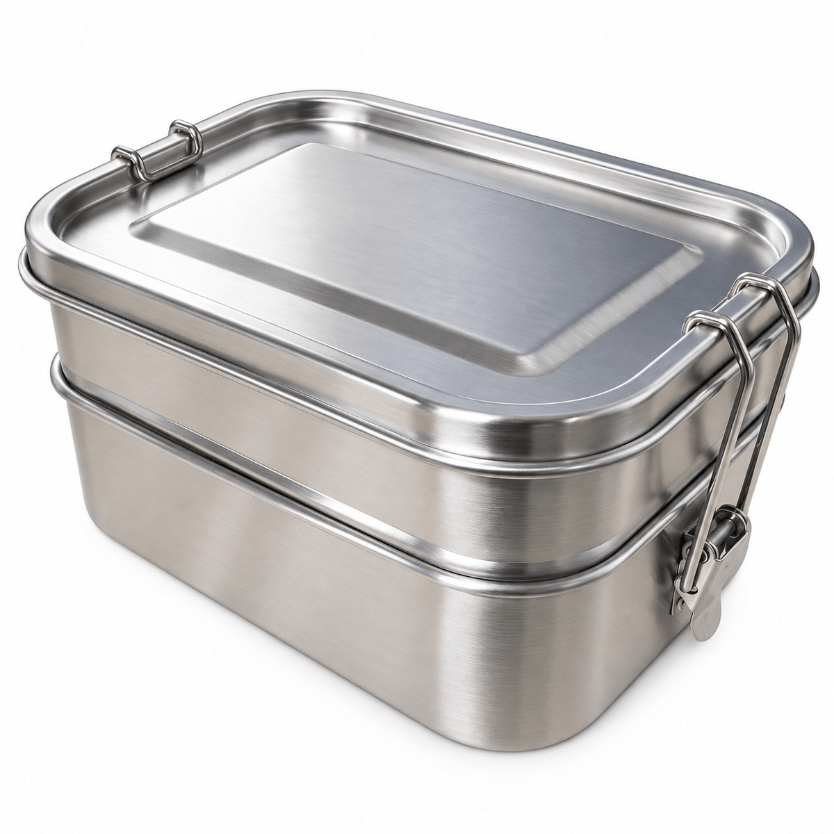 RVS lunchbox 540+800ml - My Green Deal