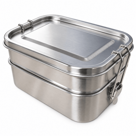 RVS lunchbox 540+800ml - My Green Deal