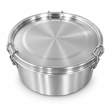 RVS Lunchbox rond 1800ml - My Green Deal