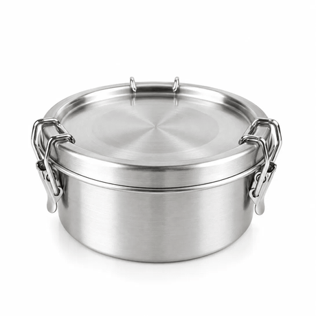 RVS Lunchbox rond 480ml - My Green Deal