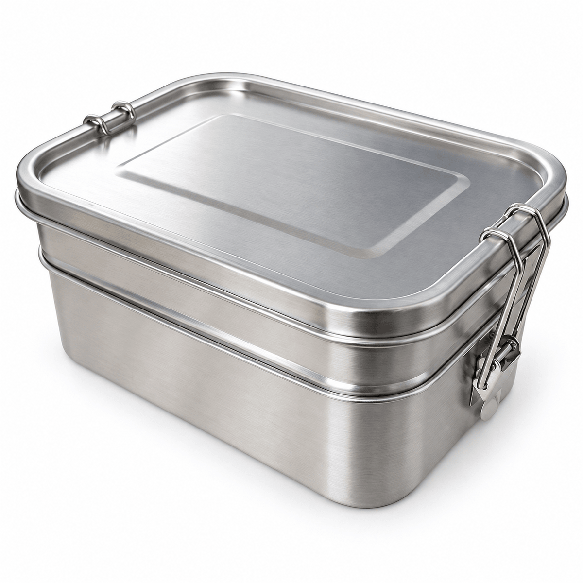 RVS lunchbox 760+1200ml - My Green Deal