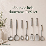 RVS Opscheplepel 33 cm - My Green Deal