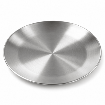 RVS bord enkelwandig 21,5cm - My Green Deal