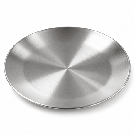 RVS bord enkelwandig 21,5cm - My Green Deal