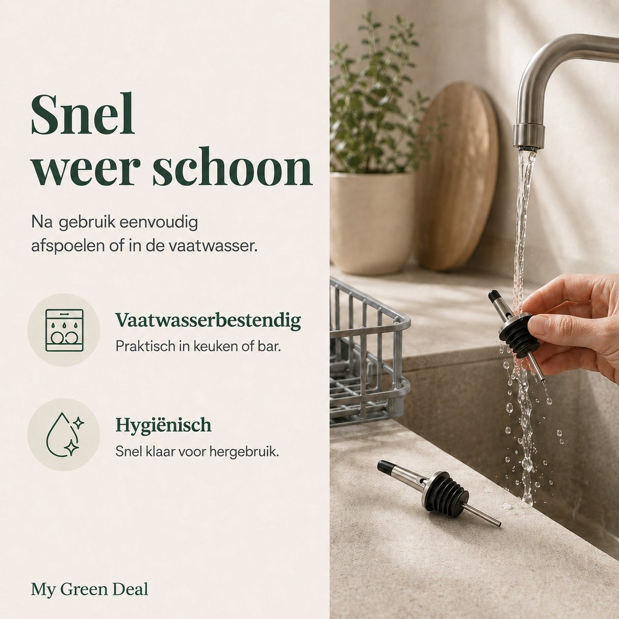 RVS Schenktuit Set van 2 - My Green Deal