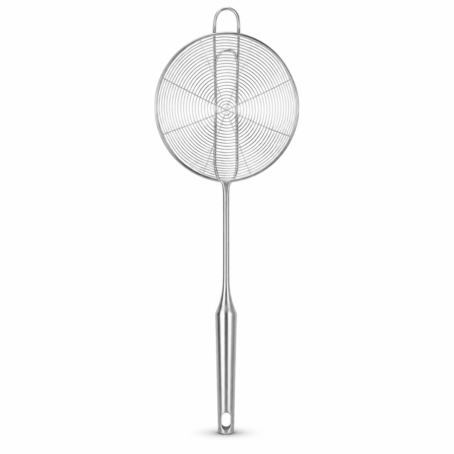 RVS Skimmer Lepel 18 cm - My Green Deal