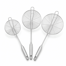 RVS Skimmerlepel set van 3