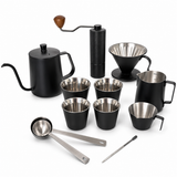 RVS koffiebundel XL - Zwart