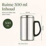 RVS Thermosbeker 500ml - My Green Deal