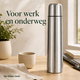 RVS Thermosfles (dubbelwandig) 1000ml - My Green Deal