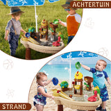 My Green Deal - Watertafel Speelgoed - Inclusief meer dan 20 accessoires en een parasol