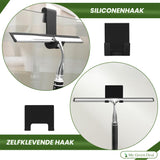 My Green Deal - Aftrekker Douche - Douchewisser Zwart Uitschuifbaar