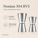 RVS Barmaatje set van 2 - My Green Deal