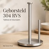 RVS Keukenrolhouder 30 cm - My Green Deal
