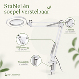 Loeplamp met led verlichting - Wit - My Green Deal