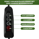 My Green Deal - Loeplamp met led verlichting - Wit