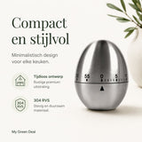 RVS Eierwekker - My Green Deal