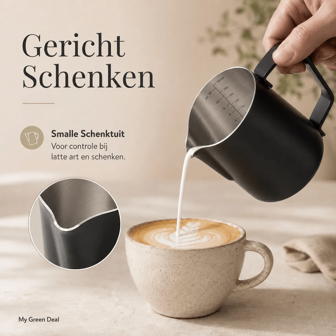 RVS Koffie bundel zwart - My Green Deal