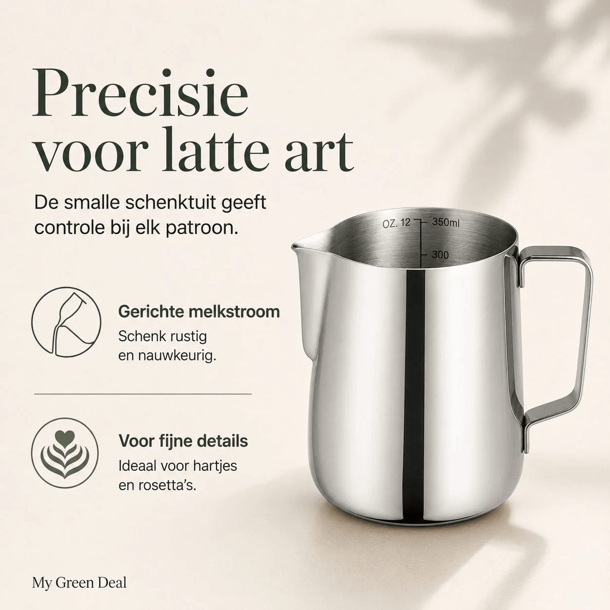 RVS Koffie bundel zilver - My Green Deal