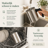 RVS Melkopschuimer 400 ml - My Green Deal