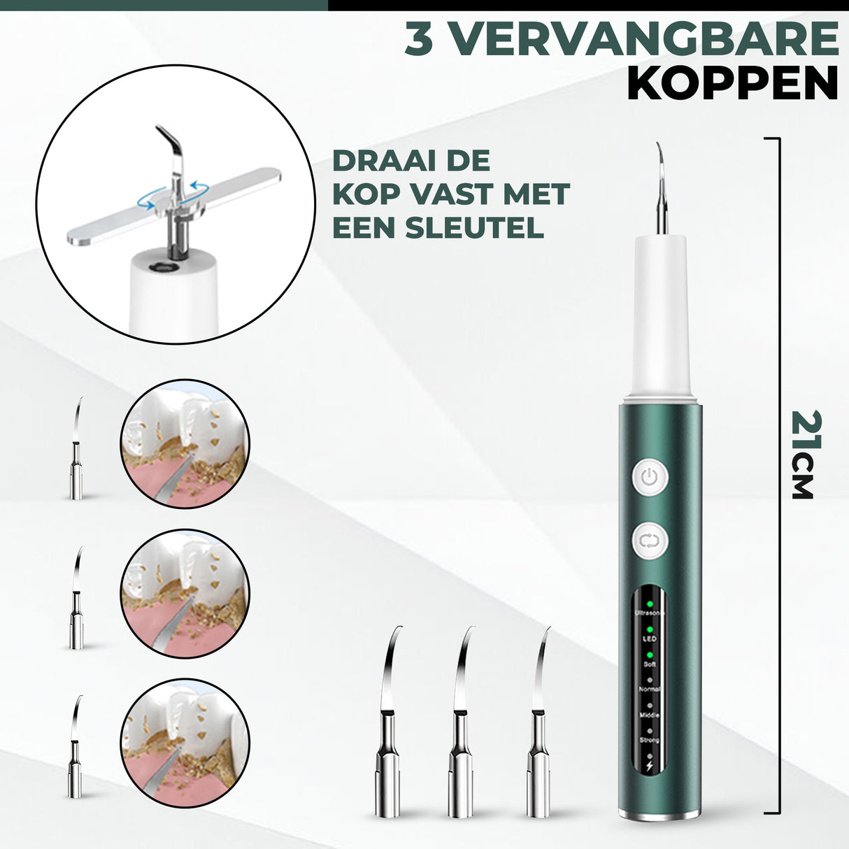 Waterflosser & Elektrische Tandsteenverwijderaar Bundel