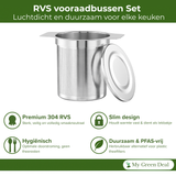 RVS Theezeef met Deksel – Thee Infuser