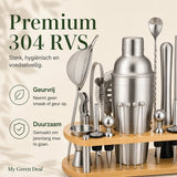 RVS Luxe cocktailset - My Green Deal