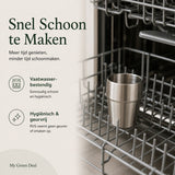RVS Stapelbare Bekers - Set van 5 - My Green Deal
