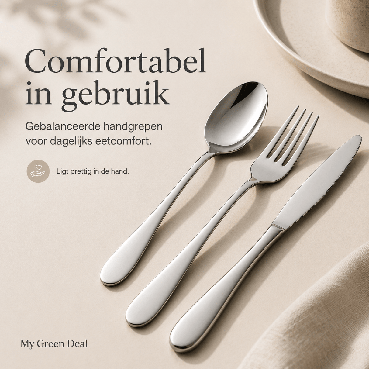RVS Bestekset 24-delig - My Green Deal