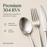 RVS Bestekset 24-delig - My Green Deal