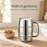 RVS Bierpul 500 ml - My Green Deal