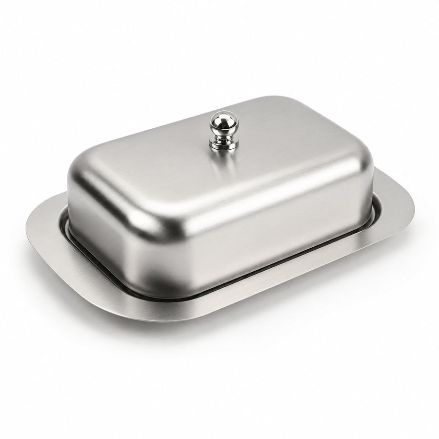 RVS Botervloot met Deksel - My Green Deal