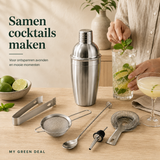 RVS Cocktailset 6-delig