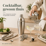 RVS Cocktailset 6-delig