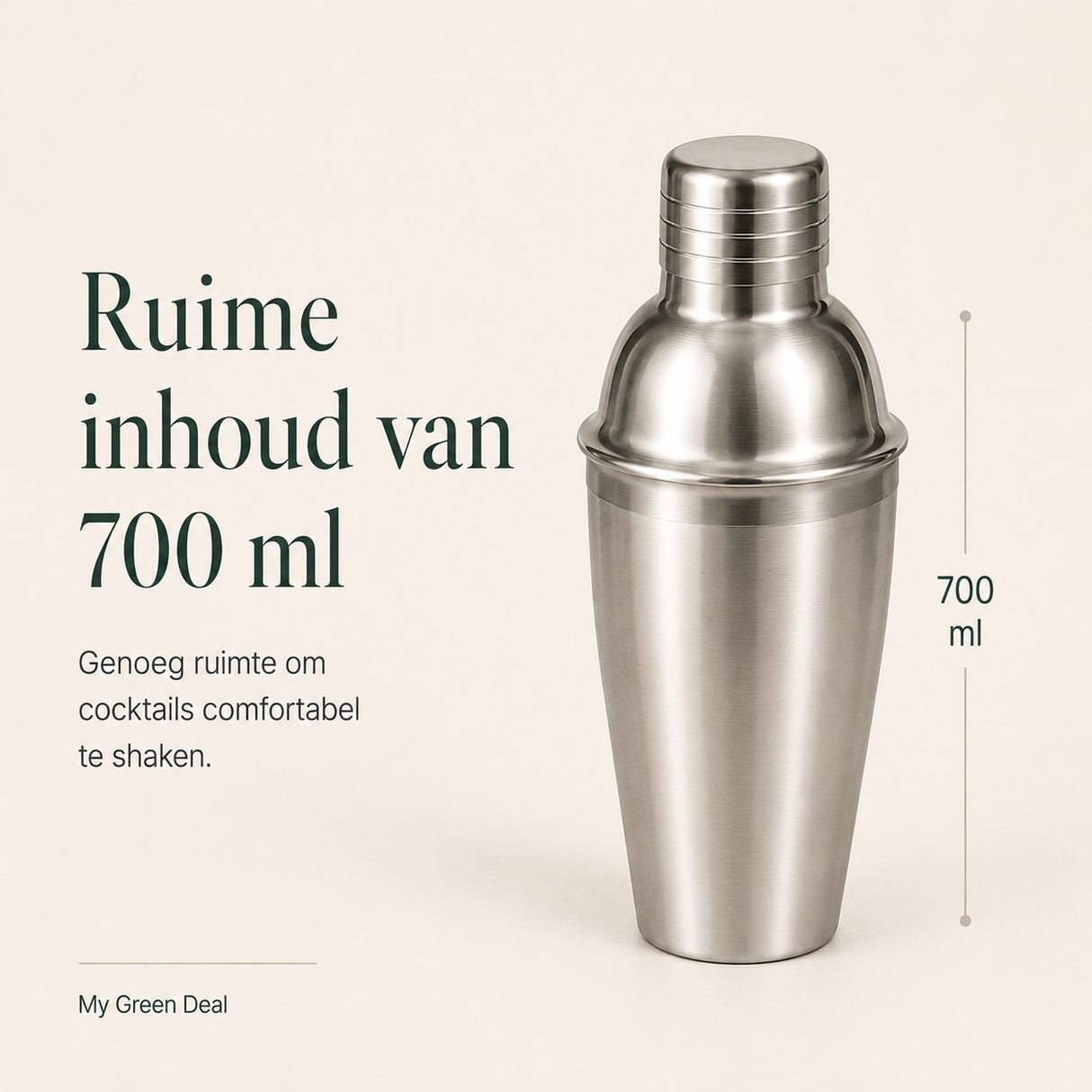 RVS Cocktailshaker