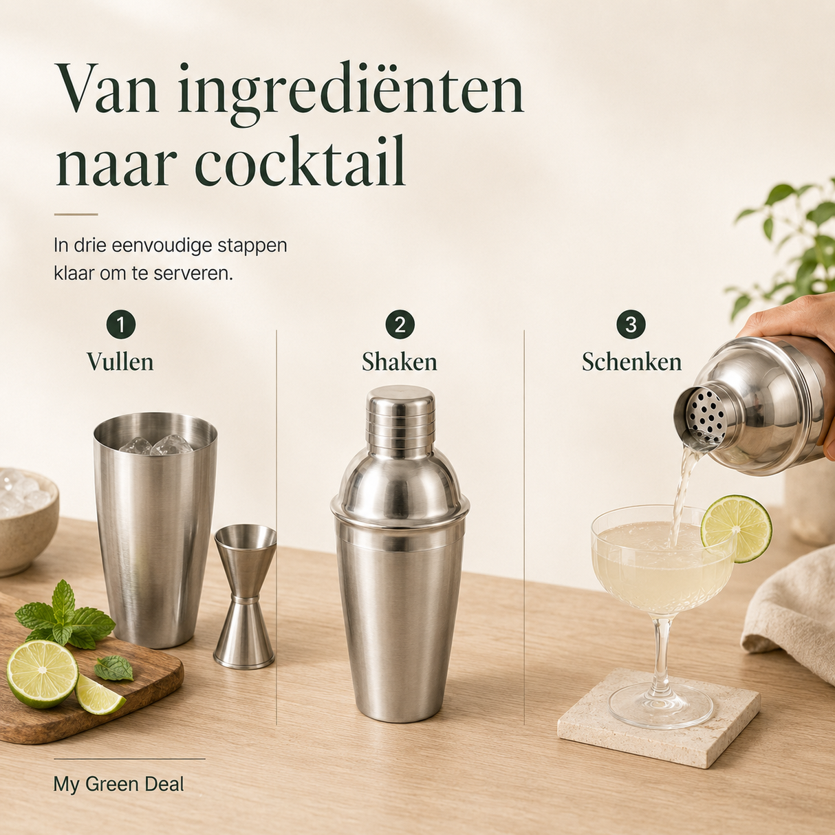 RVS Cocktailshaker