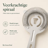 RVS Cocktail Strainer - My Green Deal