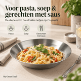 RVS diep bord enkelwandig - My Green Deal