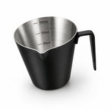 RVS Espresso Schenkkan Zwart - 100ml - My Green Deal