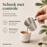 RVS Espresso Schenkkan Zilver - 100ml - My Green Deal