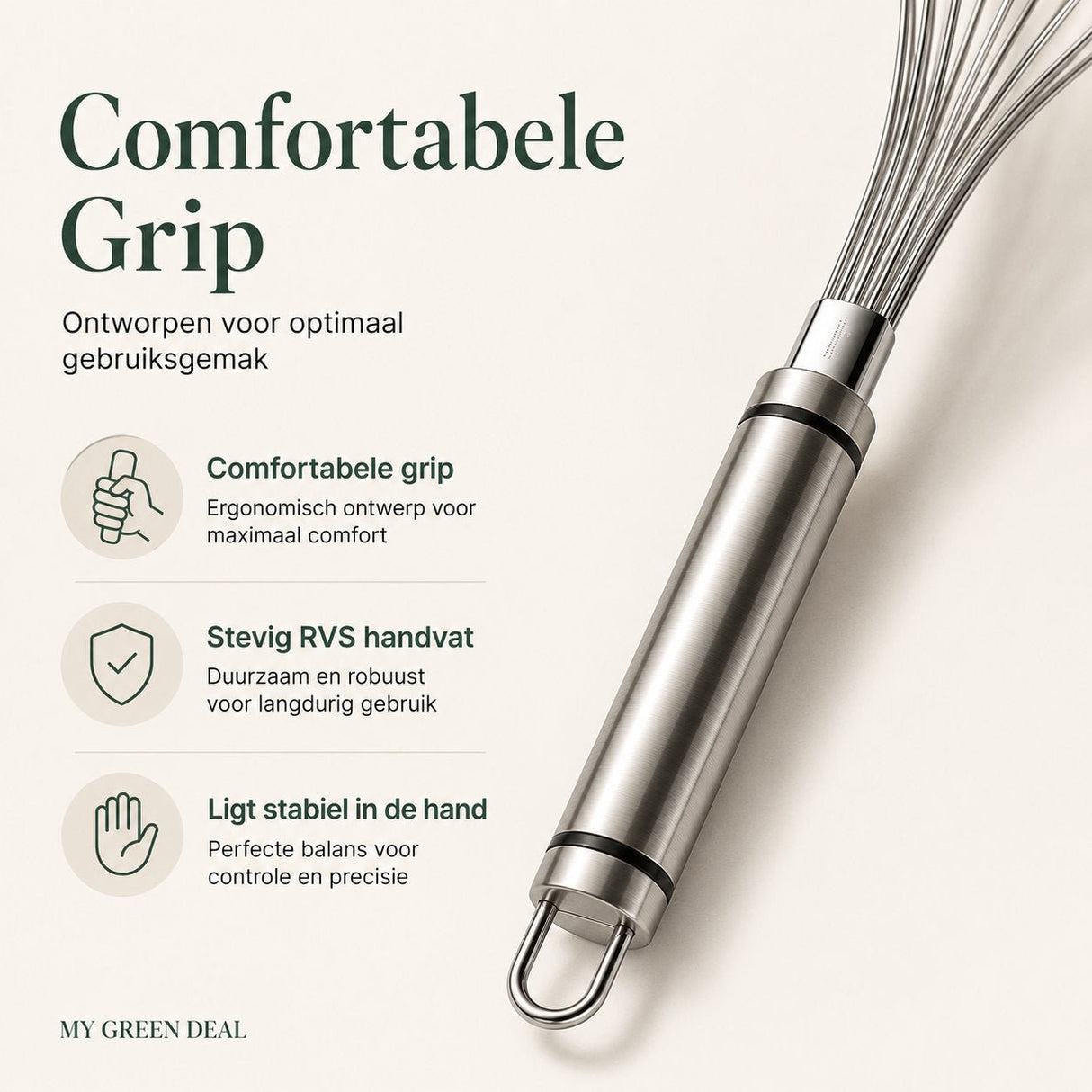RVS Garde 29.5 cm - My Green Deal