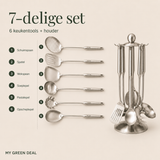 RVS Keukengerei set XL