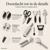 RVS Keuken Essentials Set – 8-delig