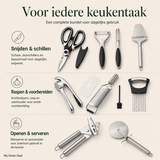 RVS Keuken Essentials Set – 8-delig
