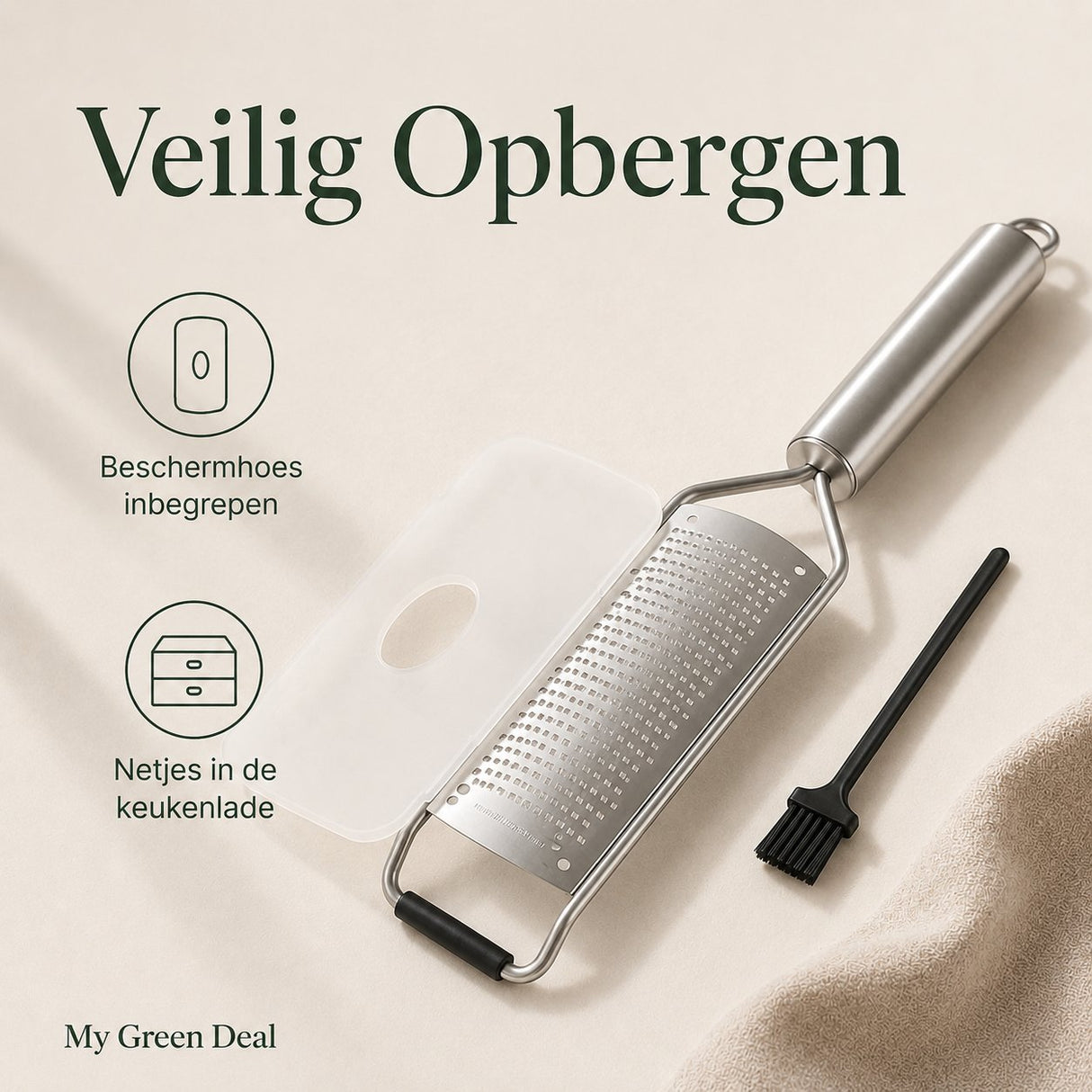 RVS Fijne Rasp - My Green Deal