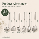 RVS Keukengerei set XL