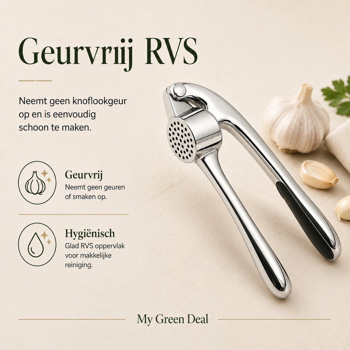 RVS Voorbereidingsset 4-delig