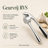 RVS Knoflookpers - My Green Deal